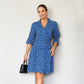 🎉 Sommerschlussverkauf 50% Rabatt 🛍️🏆Trendy Leopard Print V-Ausschnitt Kleid für Frauen mit lockerer Passform