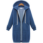 🎊 Zeitlich begrenztes Sonderangebot 💕Damen Freizeit-Fleece-Hoodies mit Reißverschluss