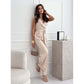 🌟Frauen ärmelloser V-Ausschnitt Solid Jumpsuit🕊️