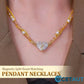 Magnetic Split Heart Matching Pendant Necklaces