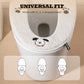 Gemütlicher, extra dicker Toilettensitzbezug in U-Form