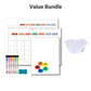 💡Magnetische Whiteboard-Marker mit Radiererkappe✏️Schreiben und Löschen sind bequemer.