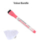 💡Magnetische Whiteboard-Marker mit Radiererkappe✏️Schreiben und Löschen sind bequemer.